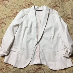 Maurice’s white formal jacket